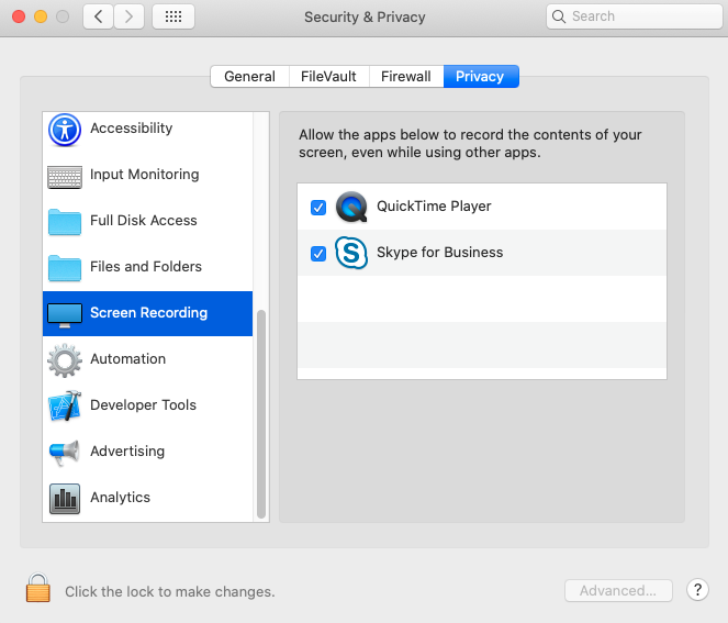 give screen control in skype for business mac